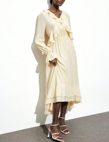 Rochie medie SHEIN, galben