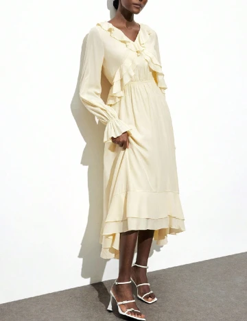 Rochie medie SHEIN, galben