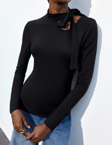 Bluza SHEIN, negru