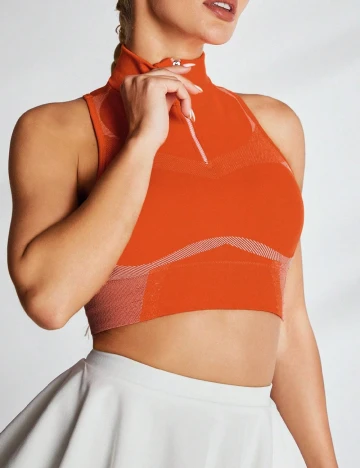 Top SHEIN, portocaliu