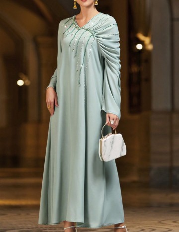 Rochie lunga SHEIN, verde