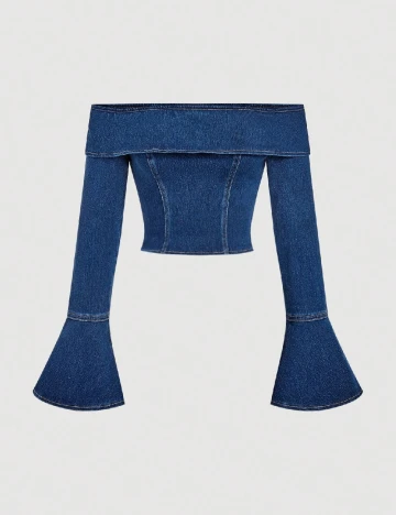 Top SHEIN, bleumarin