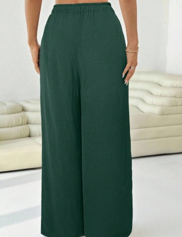 Pantaloni SHEIN CURVE, verde