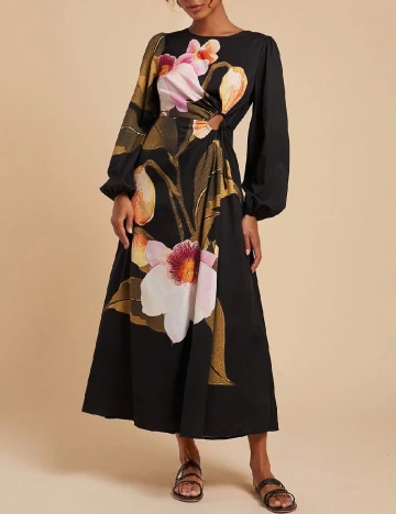 Rochie medie SHEIN, negru