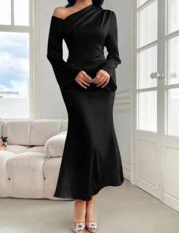 Rochie lunga SHEIN, negru