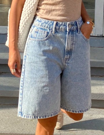 
						Pantaloni scurti Dazy, albastru