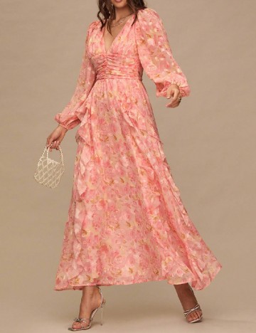 
						Rochie lunga SHEIN, roz