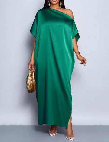 Rochie lunga SHEIN, verde