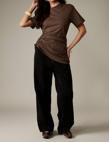 
						Tricou Missguided, maro