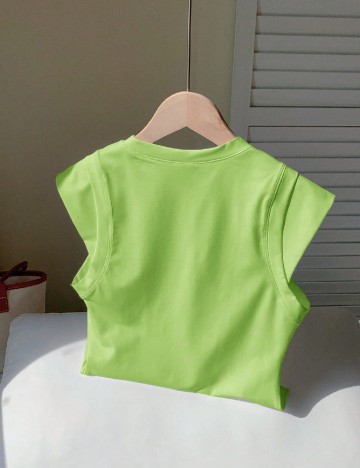 Top SHEIN, verde