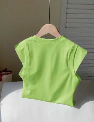 Top SHEIN, verde