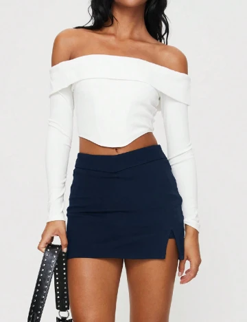 Fusta pantalon SHEIN, bleumarin