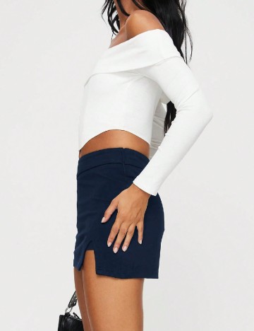 Fusta pantalon SHEIN, bleumarin