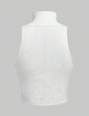 Top Romwe, alb
