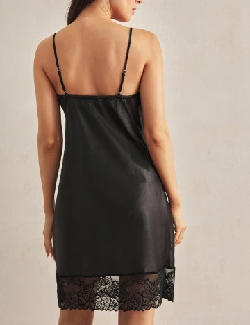 Rochie de noapte SHEIN, negru
