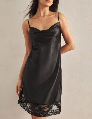 Rochie de noapte SHEIN, negru