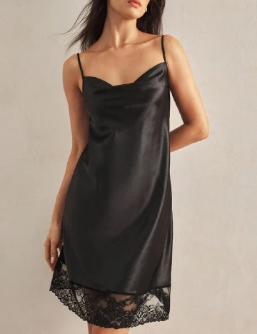 Rochie de noapte SHEIN, negru