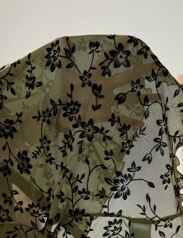 Camasa SHEIN, verde inchis