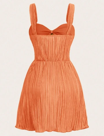 Rochie scurta SHEIN, portocaliu