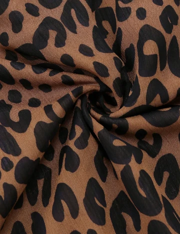 Fusta SHEIN CURVE, animal print