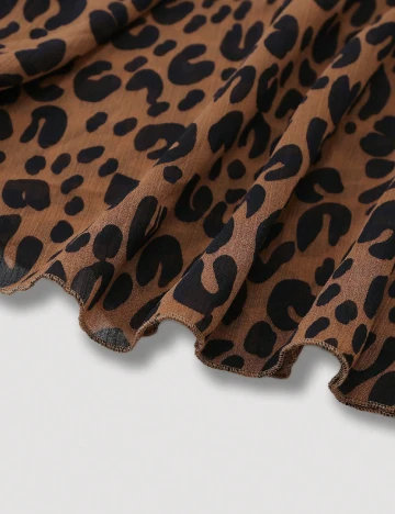 Fusta SHEIN CURVE, animal print
