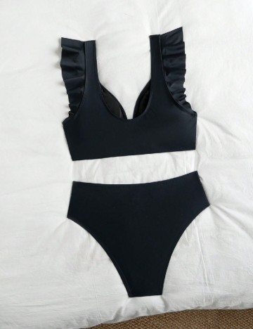 Costum de baie SHEIN, negru