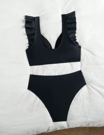 Costum de baie SHEIN, negru