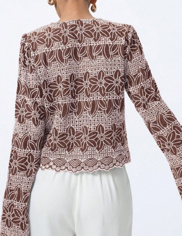 Bluza Aveloria, maro