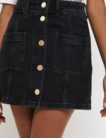 Fusta River Island, negru