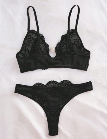 Set lenjerie SHEIN, negru