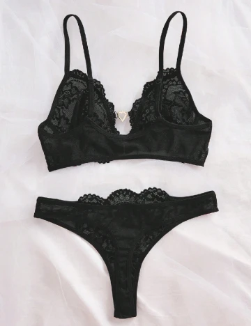 Set lenjerie SHEIN, negru