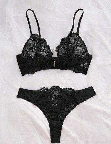 Set lenjerie SHEIN, negru