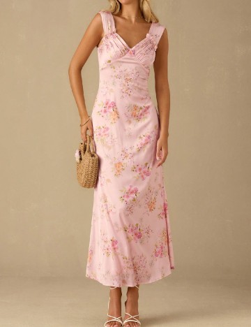 Rochie medie SHEIN, roz