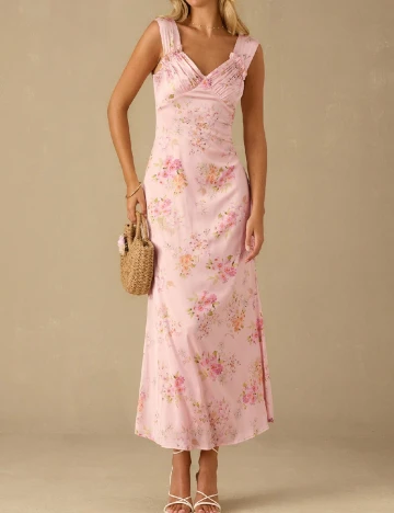 Rochie medie SHEIN, roz