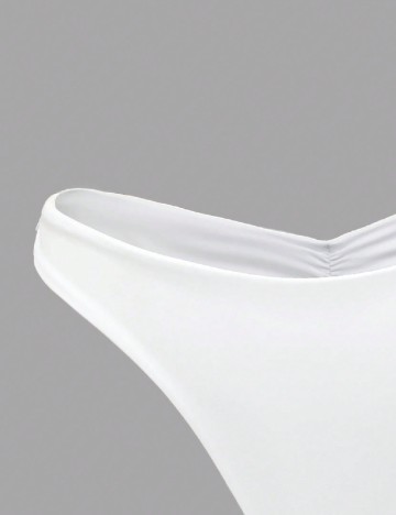 Chilot de  baie SHEIN, alb