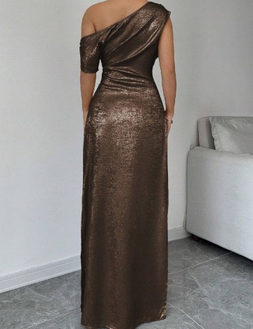 Rochie lunga SHEIN, maro