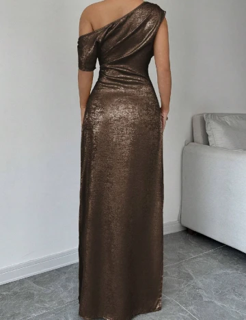 Rochie lunga SHEIN, maro