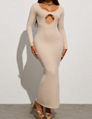 
						Rochie medie SHEIN, crem