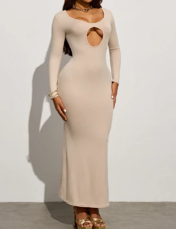 Rochie medie SHEIN, crem