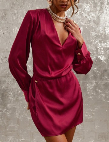 Rochie scurta SHEIN, rosu