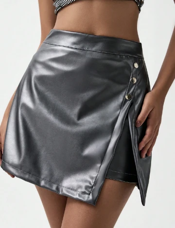 Fusta pantalon SHEIN, gri