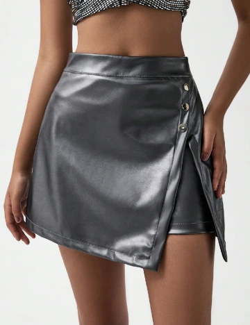 Fusta pantalon SHEIN, gri