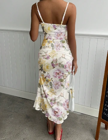 Rochie medie SHEIN, floral print