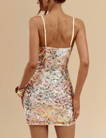 Rochie scurta SHEIN, mix culori