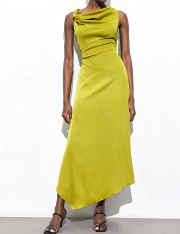 Rochie medie SHEIN, verde