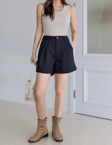 Pantaloni scurti Dazy, bleumarin