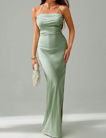 Rochie lunga SHEIN, verde