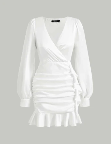 Rochie scurta SHEIN, alb