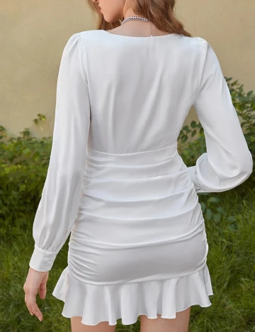 Rochie scurta SHEIN, alb