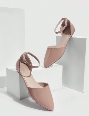 
						Pantofi Cuccoo, roz pudra